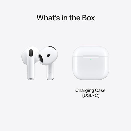 Air 4 Wireless Bluetooth Earbuds with H2 Chip & USB-C Case