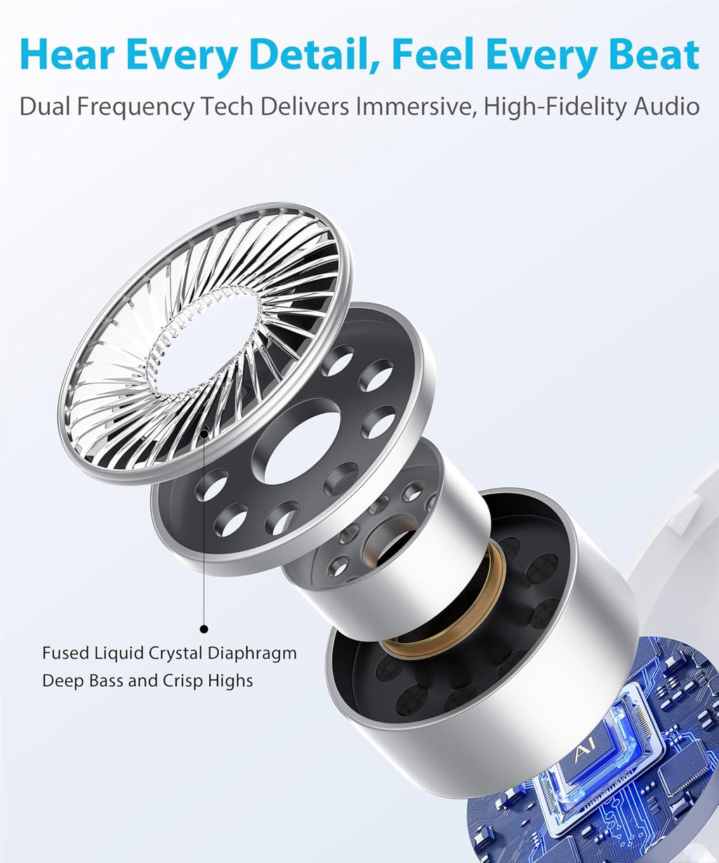 Ultra Open Ear Clip-On Earbuds – Waterproof Sports Headphones