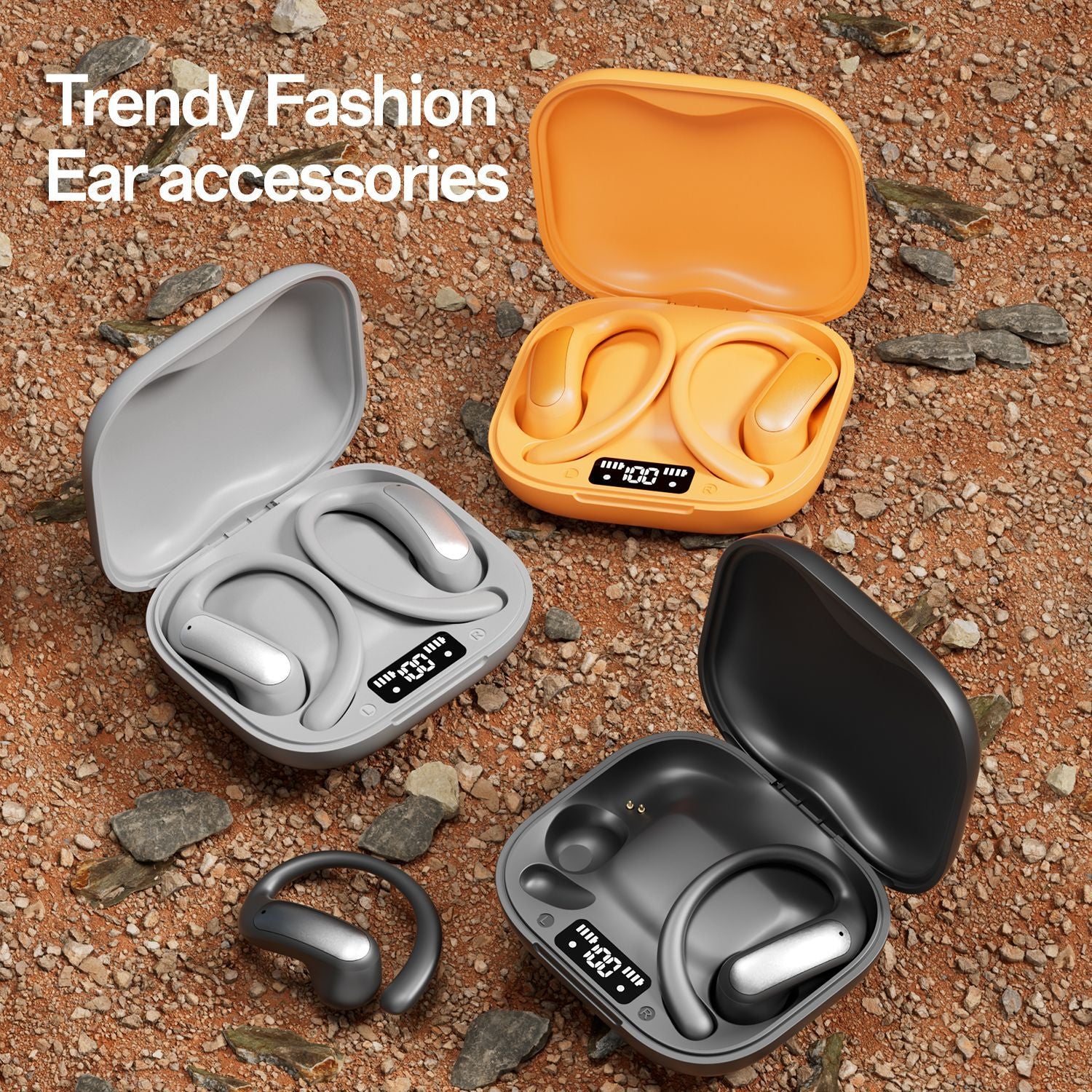 M140 Wireless Bluetooth Earbuds – Over-Ear Design with Long Battery Life