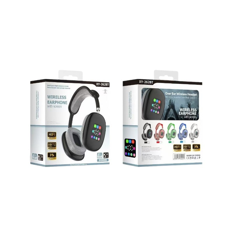 P9 MAX Wireless Bluetooth Headphones with LED Color Display