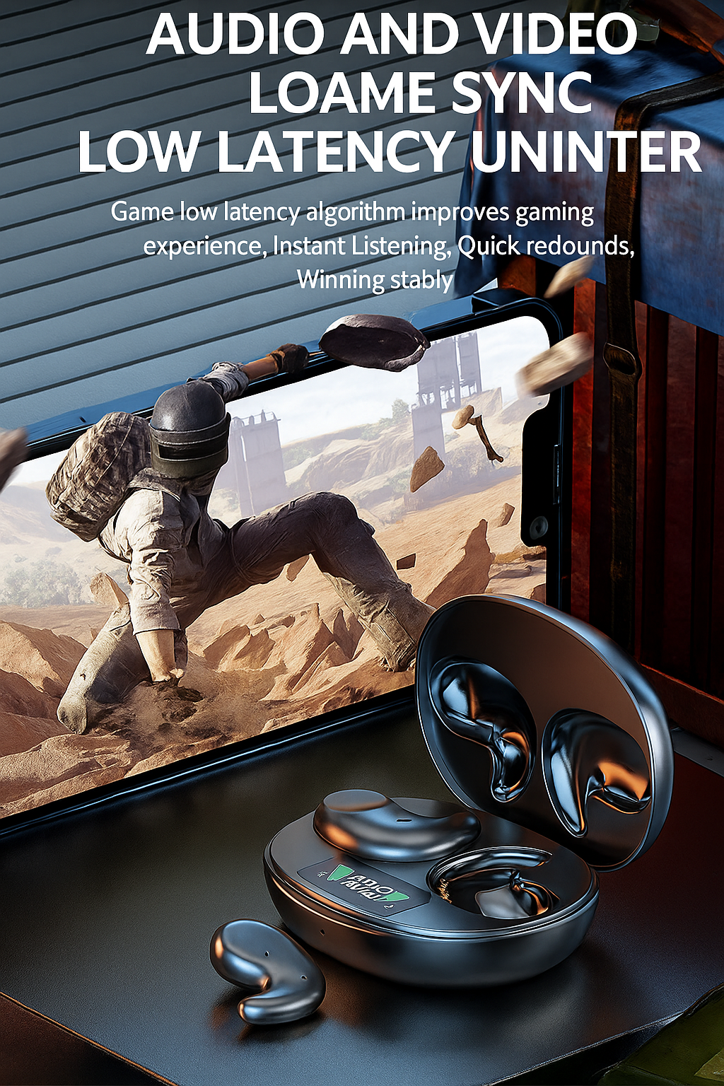 Bone Conduction Sleep Headphones  Wireless Bluetooth Earbuds